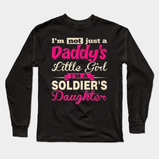 Daddy Soldier Love Fathers Day 2023 Long Sleeve T-Shirt